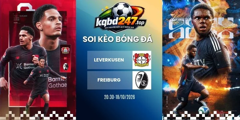 Soi kèo Leverkusen vs Freiburg - Bundesliga, 18/10/2026