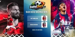 soi keo ac milan vs bologna serie a 29 10 2026