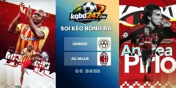 soi keo udinese vs ac milan serie a 26 10 2026