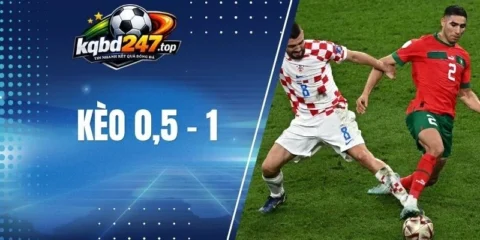 Trường hợp được nửa tiền khi thắng kèo 0,5 - 1