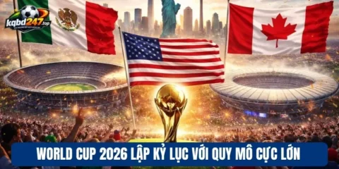 World Cup 2026 lập kỷ lục với quy mô cực lớn