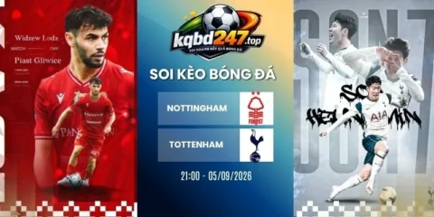Soi kèo nhà cái Nottingham vs Tottenham - NHA, 05/09/2026