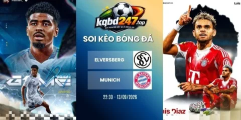 Soi kèo Elversberg vs Bayern Munich - Bundesliga, 13/09/2026